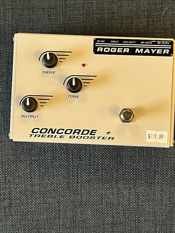 Roger Mayer Concorde + treble boost