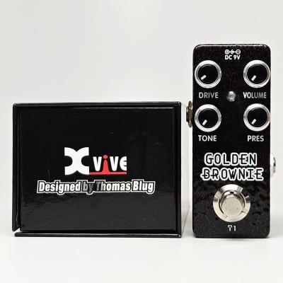 Xvive XT1 Golden Brownie Distortion | Reverb