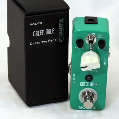 Mooer Green Mile Tube Screamer Style Guitar Pedal True Bypass New in Box Free Shipping image 3