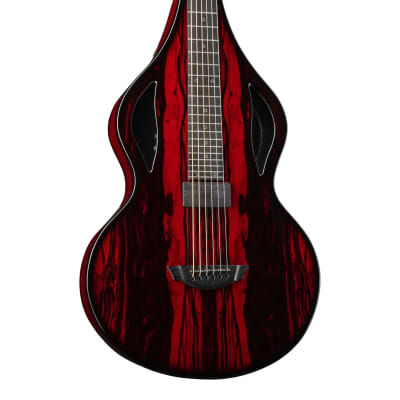 Emerald Solace | Weissenborn Style Carbon Fiber acoustic Lap Steel Guitar for sale