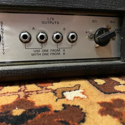 Vintage 1970s Sound City 200 PA Plus 6550 Valve Amplifier Head Dallas Arbiter image 13