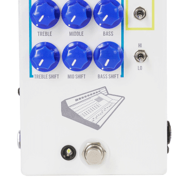 New JHS Colour Box V2 Console Style Preamp Effects Pedal image 1