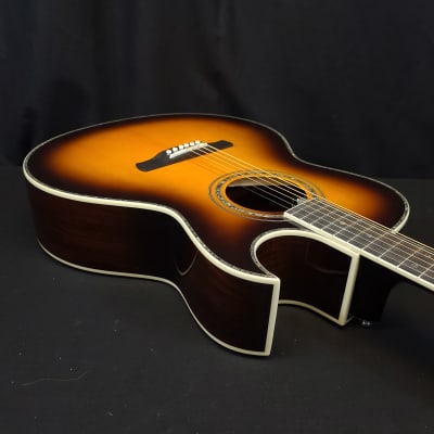 2021 Ibanez JSA20-VB Joe Satriani Signature Acoustic Electric Guitar w/ Gig Bag image 14