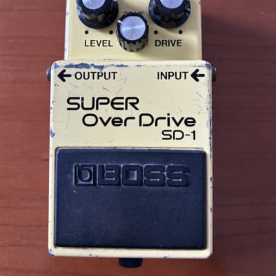 Boss SD-1 Super Overdrive 1981 - 1988 Made In Japan | Reverb