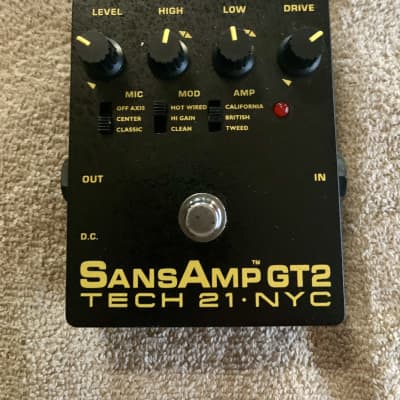 ギター SANSAMP GT2 TECH 21 Tech 21 SansAmp GT 2 – United States