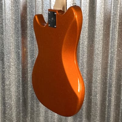 G&L USA Fullerton Deluxe Fallout Bass 4 String Tangerine Metallic & Bag #9009 image 9