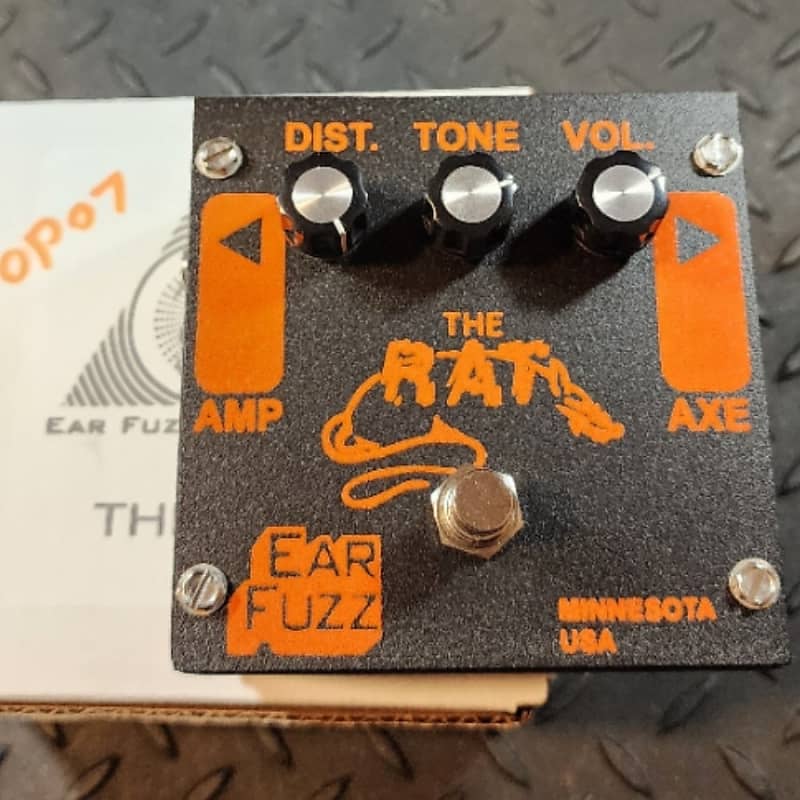 Ear Fuzz Effects The Rat OP07 Chip Bud Box Ltd Edition
