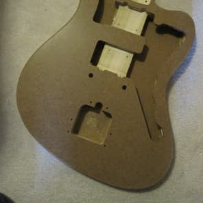 Body Jazzmaster Danelectro Style Semi hollow Unfinished Reverb