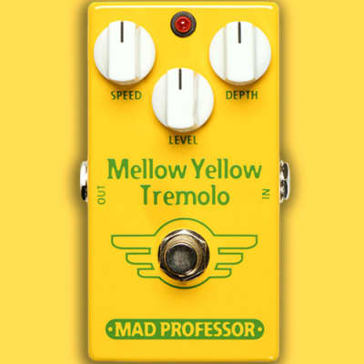 Reverb.com listing, price, conditions, and images for mad-professor-mellow-yellow-tremolo