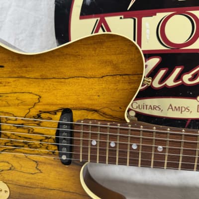 Warmoth Singlecut T-style Guitar by Houston Electric Guitar Jerry DeLue image 6