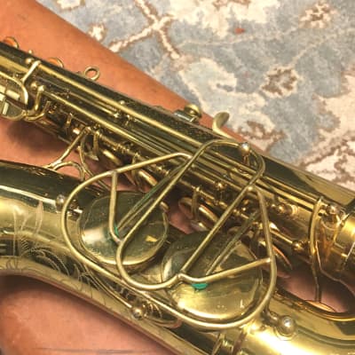 THE MARTIN ALTO 1953 SAXOPHONE ORG LAC 2 DIE 4 PAT. NUMS BELOW SN. PLAYS WELL TEC SERV. ORG SAX CASE image 20