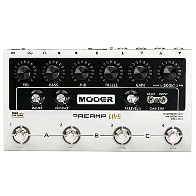 MOOER PREAMP LIVE ギターエフェクター Mooer Preamp LIVE | Reverb