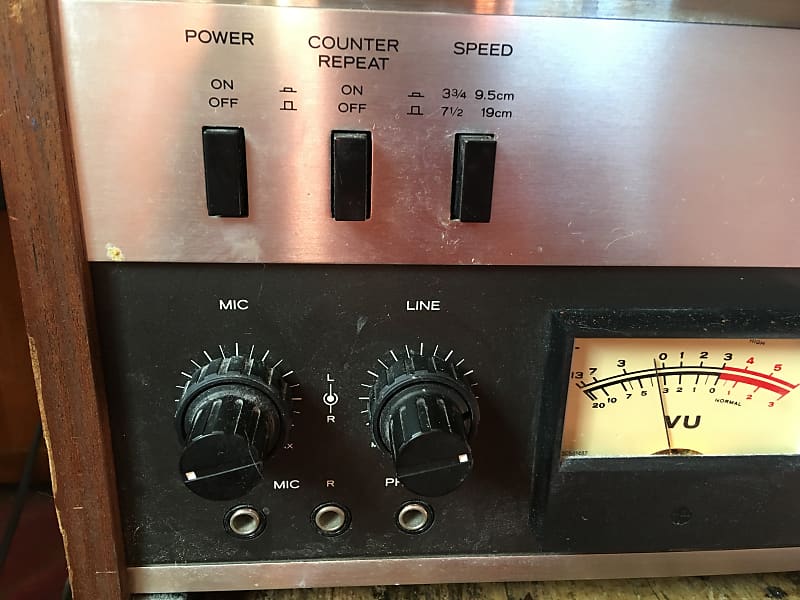 TEAC A-4300SX Stereo 7in Auto Reverse Reel To Reel Tape Deck Recorder -  electronics - by owner - sale - craigslist