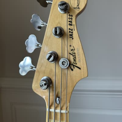 Fender Marcus Miller Artist Series Signature Jazz Bass - Natural image 6