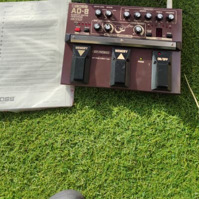 Boss AD-8 Acoustic Guitar Processor Pedal | Reverb