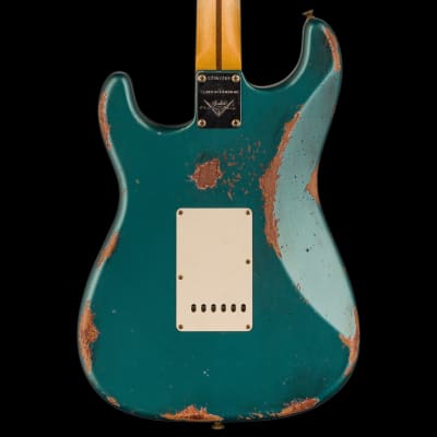 Fender Custom Shop 2023 Event Limited Edition '69 Stratocaster Heavy Relic - Aged Ocean Turquoise image 3