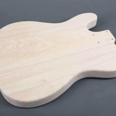 Unbranded Tele Style Electric Guitar DIY Kit Natural Unfinished image 9