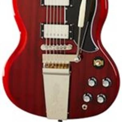 Epiphone SG Standard 61 Maestro Vibrola Electric Guitar Vintage Cherry image 1