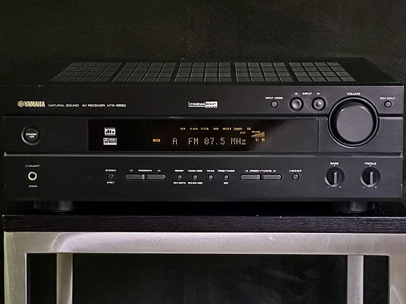 Yamaha HTR-5550 2002 - black  			
