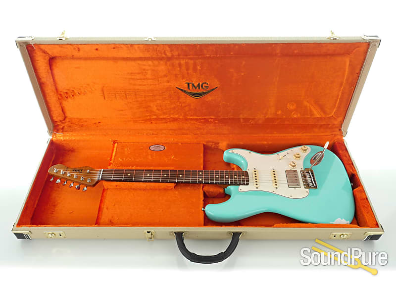 TMG Dover Tiffany Blue Electric Guitar #8102021 | Reverb