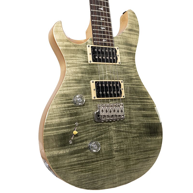 Brand New PRS SE Custom 24 Left-handed Trampas Green | Reverb