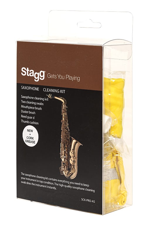 Stagg Pro Cleaning Kit Saxophone Reverb
