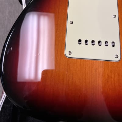 Fender AM Standard HSS Shawbucker Stratocaster 2015 - 3 Tone Sunburst image 7