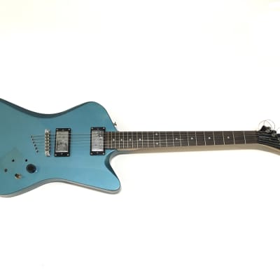 Vintage 2001 Epiphone Gibson Slasher FX Electric Guitar Metallic Ice Blue Firebird E Series 1 of 200 Produced for sale
