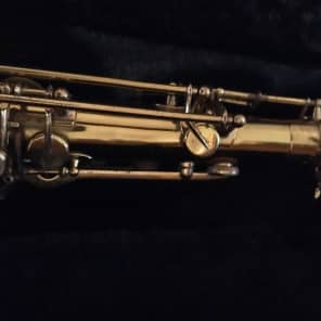 Henri Selmer Selmer Paris Mark VI Tenor Saxophone 1974 Gold Plate image 5