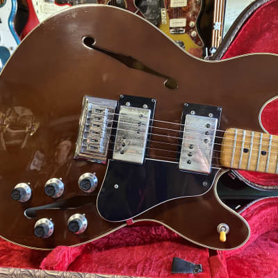 Fender Starcaster 1976 - Walnut (Mocha) image 3