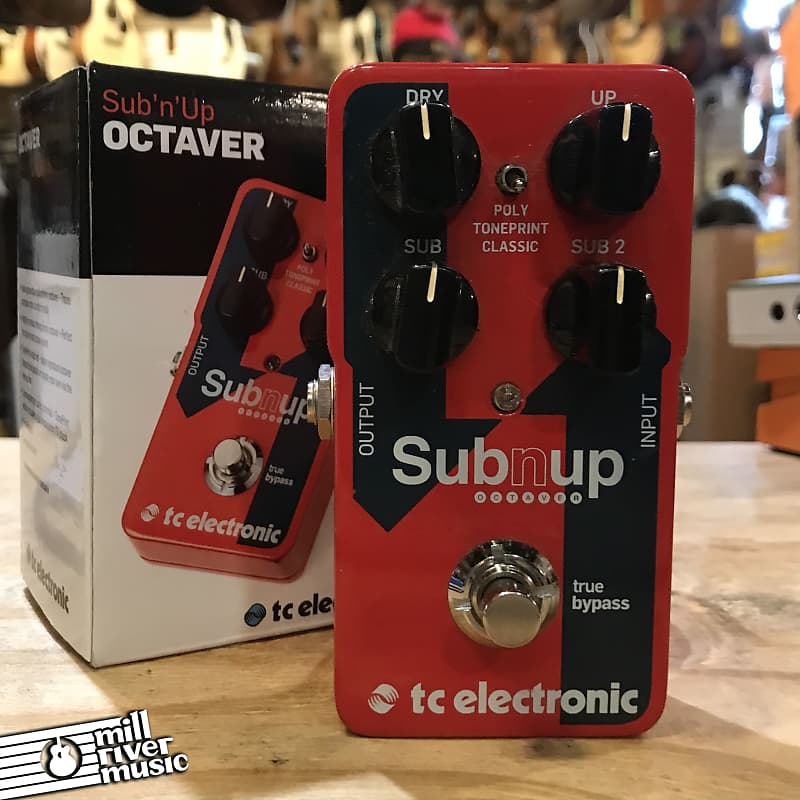 TC Electronic Sub N' Up Octaver Pedal with TonePrint Used