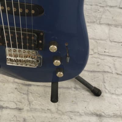 CMI Blue Electric Guitar S Style image 6