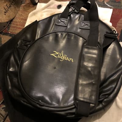 Vintage Zildjian Vegan Leather 80’/90’s  Black image 3