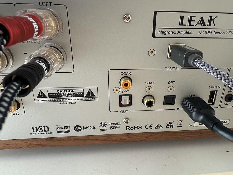 プリメインアンプ Leak audio stereo 230 新品未使用未開封品 プリメインアンプ Leak audio stereo 230 新品未使用未開封品