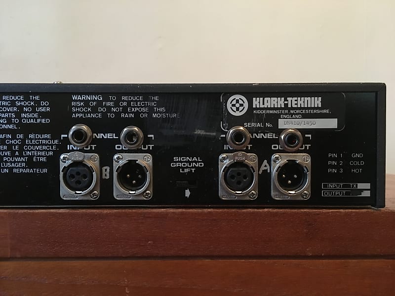 Klark Teknik DN-410 Dual Parametric Equalizer. With KT Output | Reverb