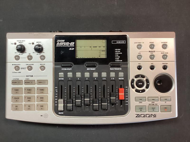 Zoom Mrs-8 Multi Track Recorder 