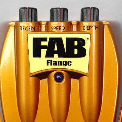 DanElectro Fab Flange / Flanger Electric Guitar Effect Pedal image 2