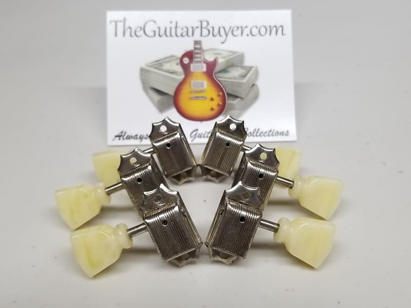 Kluson NoLine Tuners For 19521956 Les Paul and ES Models Reverb