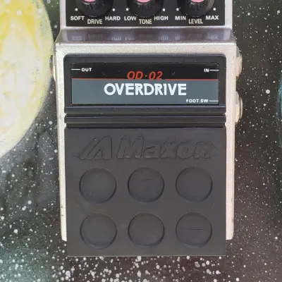 80s Maxon OD-01 The Driver Overdrive Distortion Guitar Effect