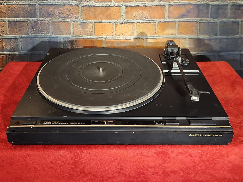 Toshiba SR-D33 Turntable  			