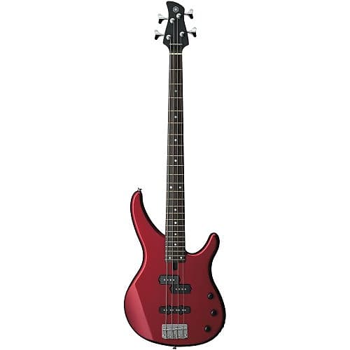 Yamaha TRBX174 RM 4 String Electric Bass Guitar, RW.MN, SS, Red Metallic image 1