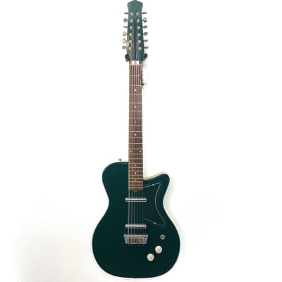 Jerry Jones Neptune 12 String 1998 - Rare Green image 3