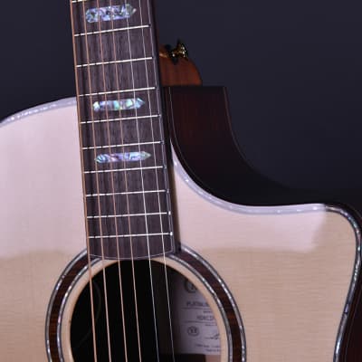 Crafter Platinum Premium SRP G-36ce GA Top Back Solid Acoustic Guitar Preamp image 5