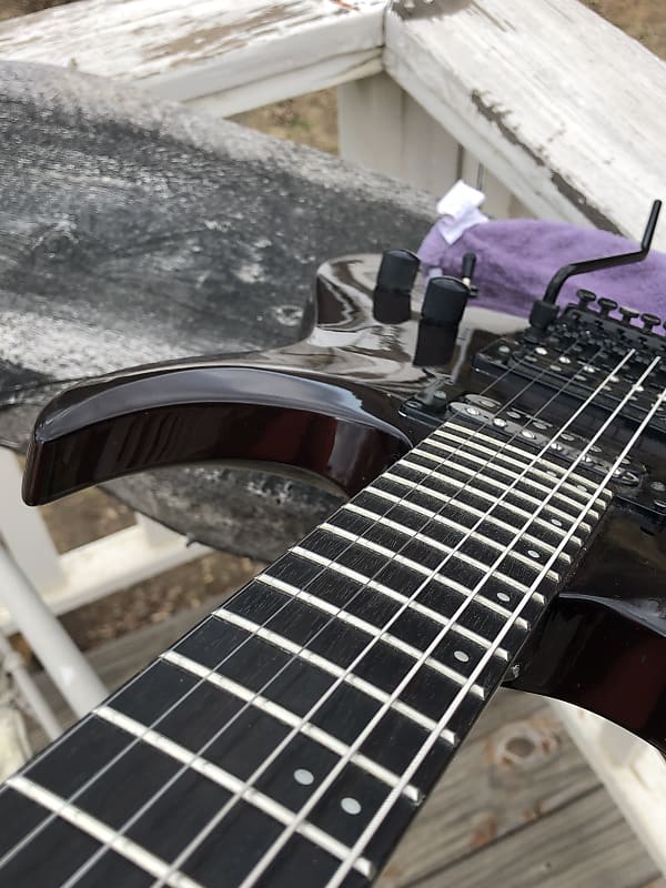 Washburn XMPRO2FR Black burst | Reverb