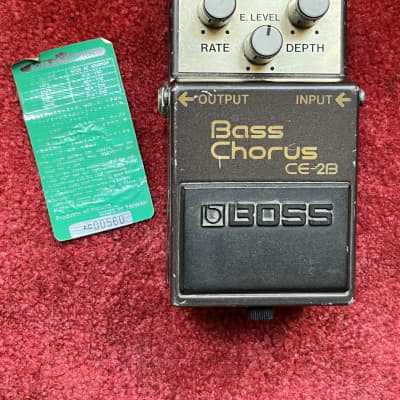 Reverb.com listing, price, conditions, and images for boss-ce-2b-bass-chorus