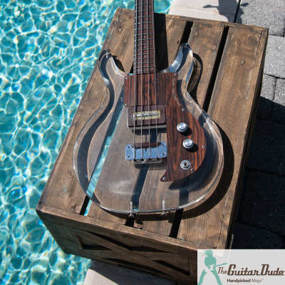 Classic, All Original 1969 Ampeg Dan Armstrong Lucite (Plexiglass) Bass - Made in the USA image 8