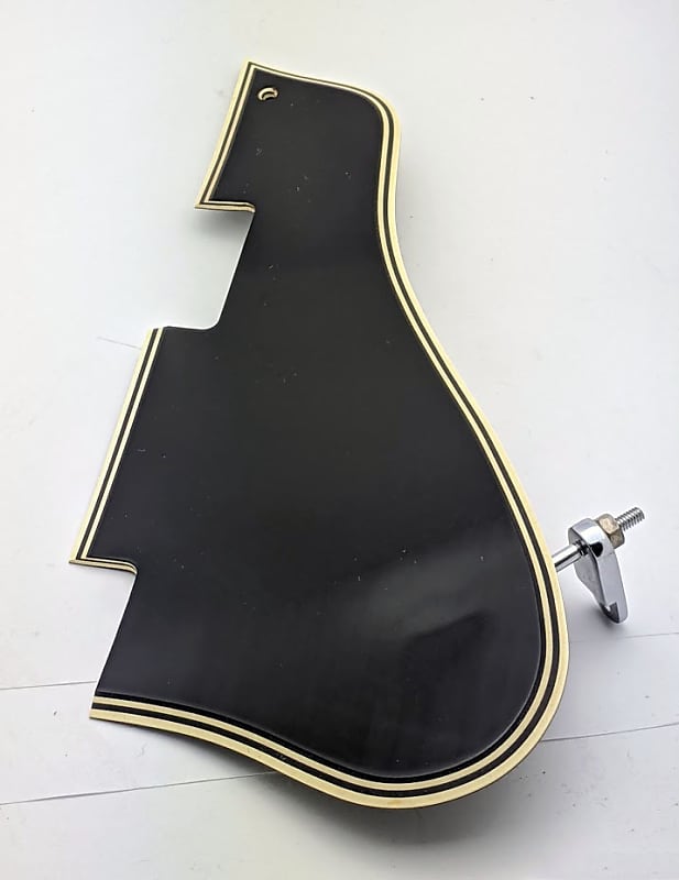 Gibson 1960-67 ES-330 Pickguard 5-Ply Black 60 Deg Bevel | Reverb