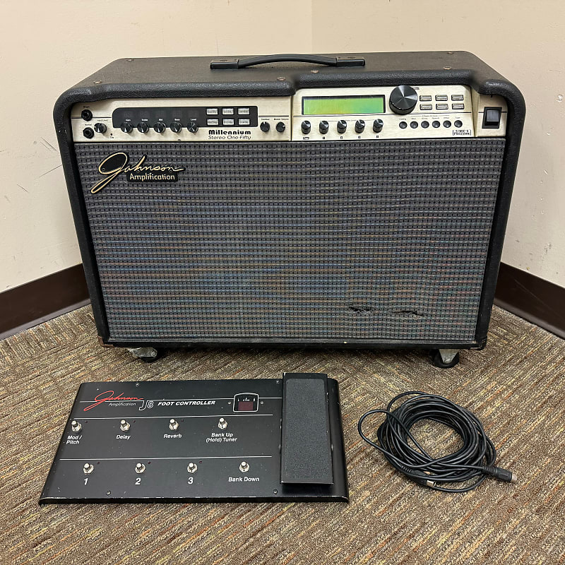 Johnson Millennium Stereo 150 w/ J8 Foot Controller Reverb
