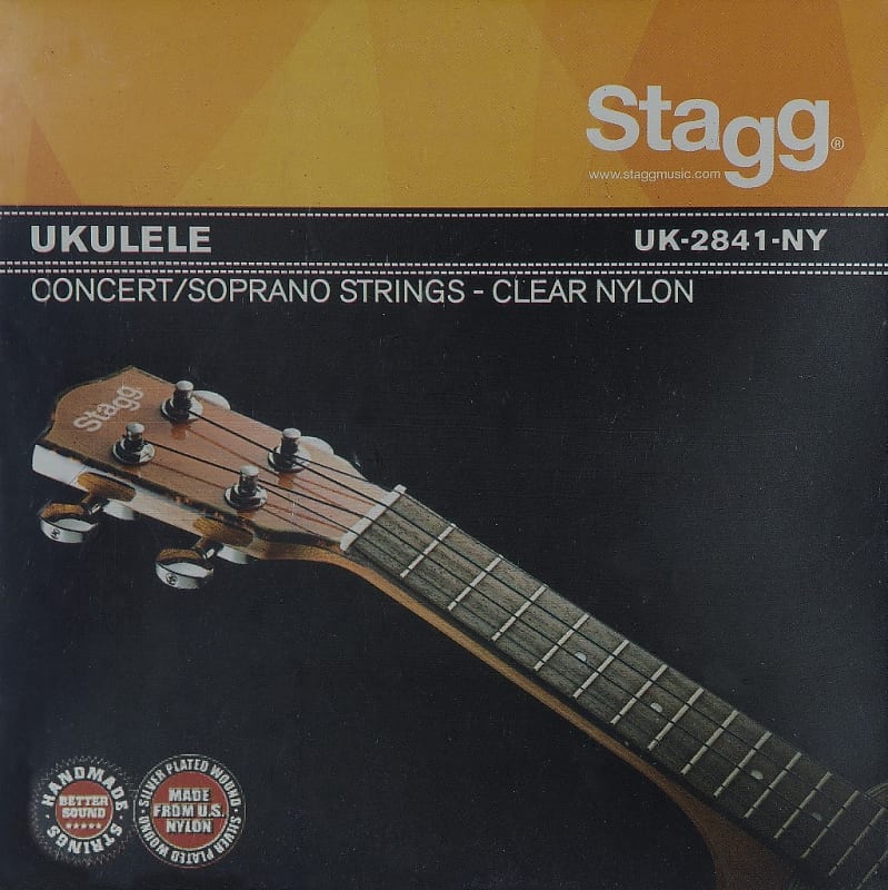 Stagg UK-2841-NY Soprano Ukulele Strings Set - NEW Strings for Your Uke image 1
