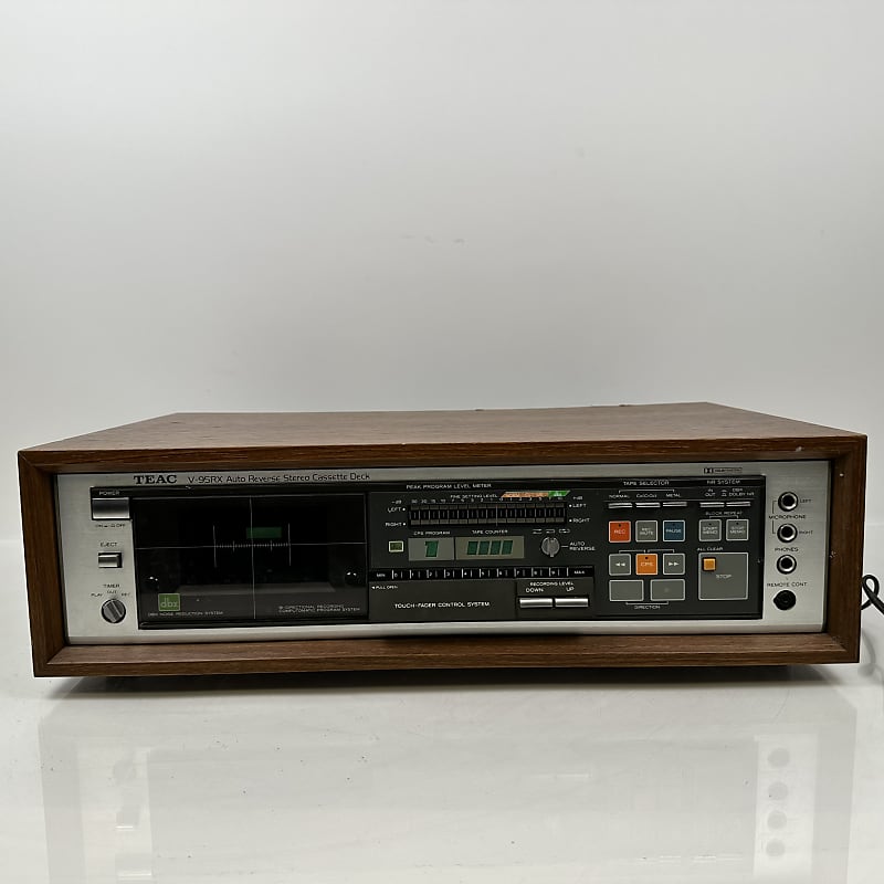 Vintage Teac V-95RX Auto Reverse Stereo Cassette  			